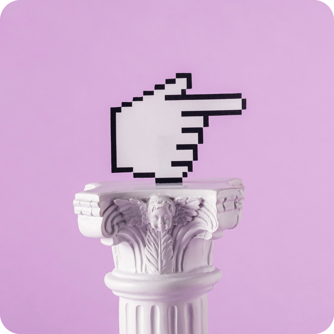 NFT Landing Page 3 column 234 Murat Mustafa Ciritçi Pixel hand