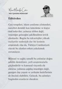 WhatsApp Image 2026 01 27 at 22.30.59 3 Murat Mustafa Ciritçi GENETİK TIBBIN DEVRİMİ Bilimin ve Sağlığın Yeni Ufku 💉 Gen terapileri, hücre yenileme yöntemleri, nanoteknoloji destekli kan temizleme ve kişiye özel tedaviler… Bunlar artık bilim kurgu değil, sağlığın yeni gerçekliği. 🇹🇷 Bu alanlar yalnızca tıbbi gelişmeler değil; Türkiye’nin bilimde, sağlıkta ve gelecekte söz sahibi olmasının anahtar başlıklarıdır. Doğru vizyon, yerli bilim ve güçlü irade ile bu devrim yakalanabilir. 📌 Bu içerikte; 🧬 Genetik tıp 🛡️ Bağışıklık ve metabolizma 🧪 Nanoteknoloji 🧠 Uzun yaşam yaklaşımları detaylı şekilde ele alınıyor.