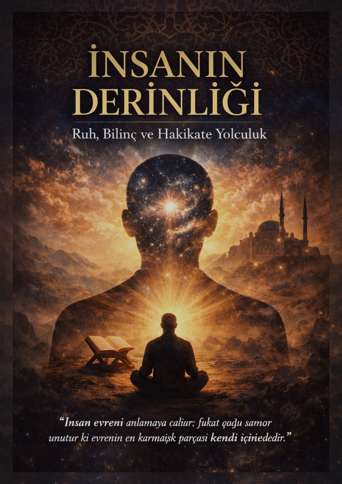 1 1 Murat Mustafa Ciritçi “İnsan evreni anlamaya çalışır; fakat çoğu zaman unutur ki evrenin en karmaşık parçası kendi içindedir.”