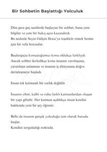 5 1 Murat Mustafa Ciritçi “İnsan evreni anlamaya çalışır; fakat çoğu zaman unutur ki evrenin en karmaşık parçası kendi içindedir.”