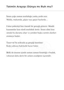 7 1 Murat Mustafa Ciritçi “İnsan evreni anlamaya çalışır; fakat çoğu zaman unutur ki evrenin en karmaşık parçası kendi içindedir.”