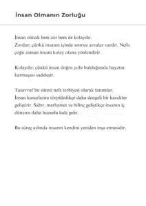 8 1 Murat Mustafa Ciritçi “İnsan evreni anlamaya çalışır; fakat çoğu zaman unutur ki evrenin en karmaşık parçası kendi içindedir.”