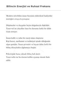 9 1 Murat Mustafa Ciritçi “İnsan evreni anlamaya çalışır; fakat çoğu zaman unutur ki evrenin en karmaşık parçası kendi içindedir.”