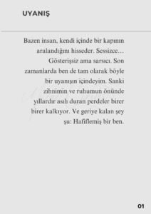 3 1 Murat Mustafa Ciritçi Bazen bir metin, sadece okunmaz… hissedilir.Bu yazı, insanın kendi içine yaptığı en sessiz ama en derin yolculuğun satırlara dökülmüş hâli. Kendinle yüzleşmeye hazırsan, sayfaları çevir.