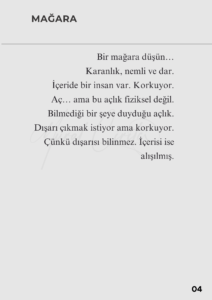 6 1 Murat Mustafa Ciritçi Bazen bir metin, sadece okunmaz… hissedilir.Bu yazı, insanın kendi içine yaptığı en sessiz ama en derin yolculuğun satırlara dökülmüş hâli. Kendinle yüzleşmeye hazırsan, sayfaları çevir.