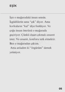 7 1 Murat Mustafa Ciritçi Bazen bir metin, sadece okunmaz… hissedilir.Bu yazı, insanın kendi içine yaptığı en sessiz ama en derin yolculuğun satırlara dökülmüş hâli. Kendinle yüzleşmeye hazırsan, sayfaları çevir.