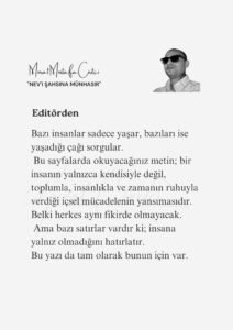 3 1 Murat Mustafa Ciritçi Bu sabah yazmak istedim…Ve yazmaya başladım.