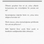 12 Murat Mustafa Ciritçi Uzun süredir yazmıyorum. Söyleyecek sözüm olmadığı için değil; bazı sözlerin insanlara ulaşsa bile içlerine ulaşmadığını düşündüğüm için sustum.