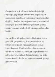 Firavun’un Çağında Musa’nın Yolu 4 3 2 Murat Mustafa Ciritçi İnsanlık, tarihinin bilimsel açıdan en ileri fakat ahlaki bakımdan en çelişkili dönemlerinden birini yaşıyor. Uzaya araçlar gönderiyor, yapay zekâ geliştiriyor ve yaşamın genetik şifrelerini çözmeye çalışıyoruz. Buna karşın dünyanın birçok yerinde çocuklar hâlâ açlık, savaş ve önlenebilir hastalıklar nedeniyle acı çekiyor.