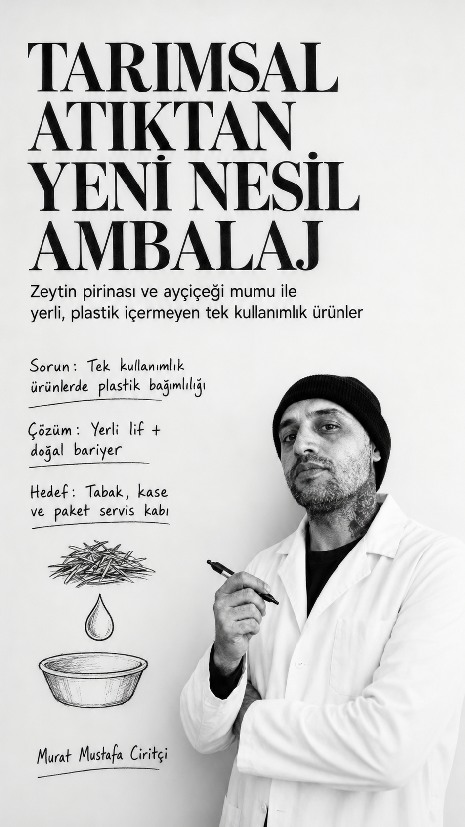 54472683 bf16 4608 856b 45d756477629 Murat Mustafa Ciritçi Yerli Biyo-Ambalaj