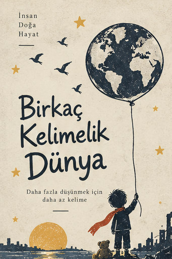01 Kapak Birkac Kelimelik Dunya Murat Mustafa Ciritçi Bir hayatın birkaç kelimeyle anlatılabileceği fikrinden esinlendim.