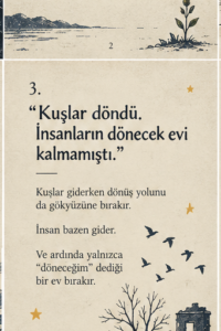 Birkaç Kelimelik Dünya 6 05 Kuslar Dondu Murat Mustafa Ciritçi Bir hayatın birkaç kelimeyle anlatılabileceği fikrinden esinlendim.