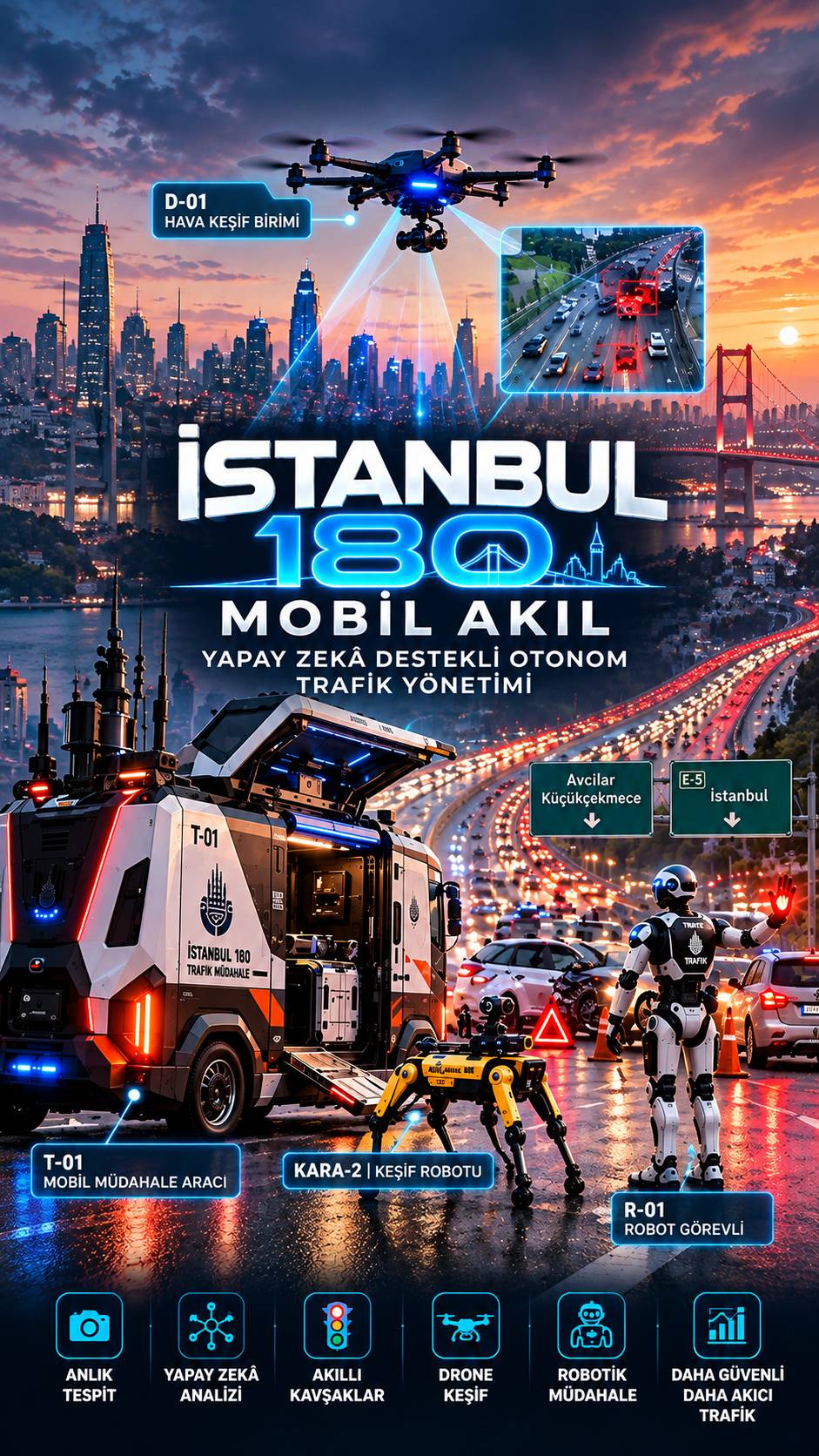 İSTANBUL 180 – MOBİL AKIL 1 kara 2 kapak Murat Mustafa Ciritçi 🚦🤖 İSTANBUL 180 – MOBİL AKIL